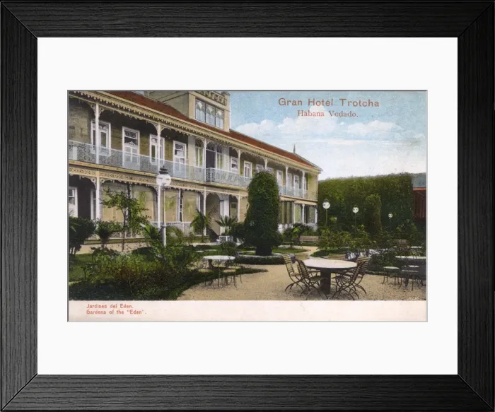 Framed Print : Gran Hotel Trotcha, Vedado, Havana, Cuba Framed Print : Gran Hotel Trotcha, Vedado, Havana, Cuba