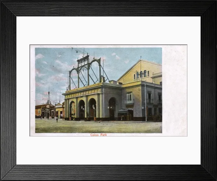 Framed Print : Entrance to Colon (Columbus) Park, Havana, Cuba Framed Print : Entrance to Colon (Columbus) Park, Havana, Cuba