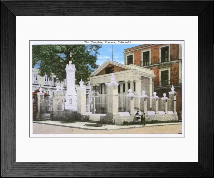Framed Print : Columbus Temple, Havana, Cuba Framed Print : Columbus Temple, Havana, Cuba
