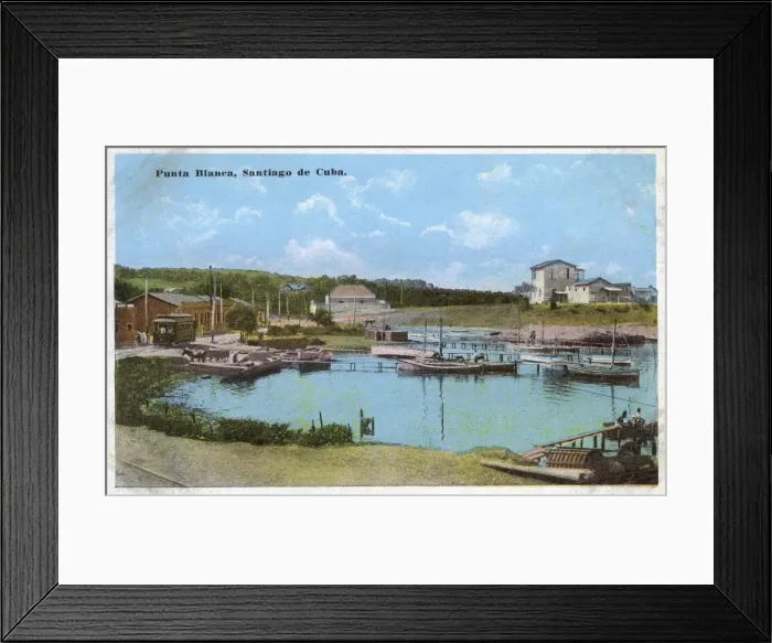 Framed Print : Punta Blanca Harbour, Santiago de Cuba, Cuba Framed Print : Punta Blanca Harbour, Santiago de Cuba, Cuba