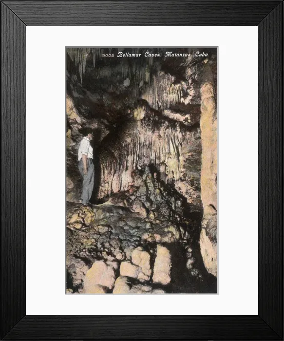 Framed Print : One of the Bellamar Caves, Matanzas, Cuba Framed Print : One of the Bellamar Caves, Matanzas, Cuba