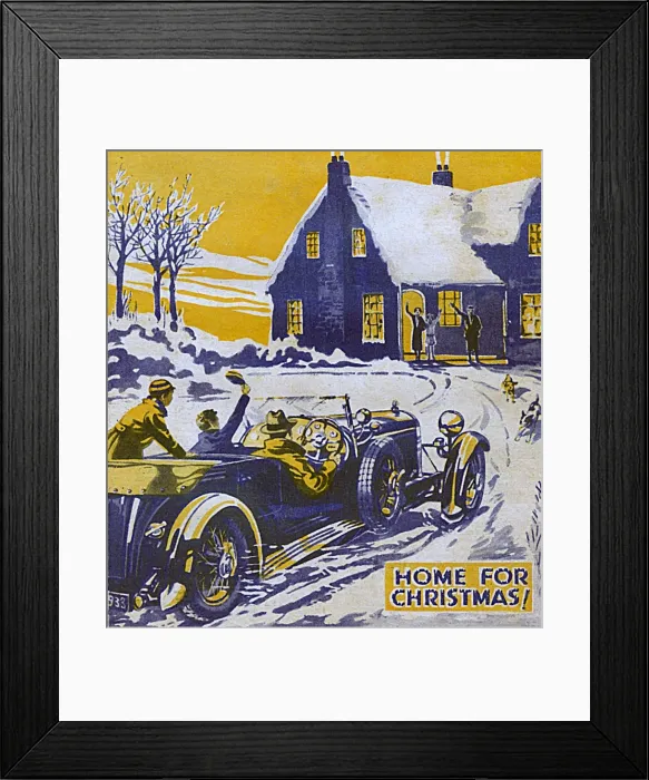 Framed Print : Home for Christmas Framed Print : Home for Christmas