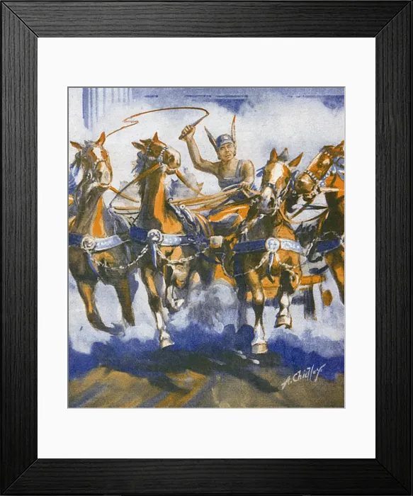 Framed Print : Filming a Roman Circus Framed Print : Filming a Roman Circus