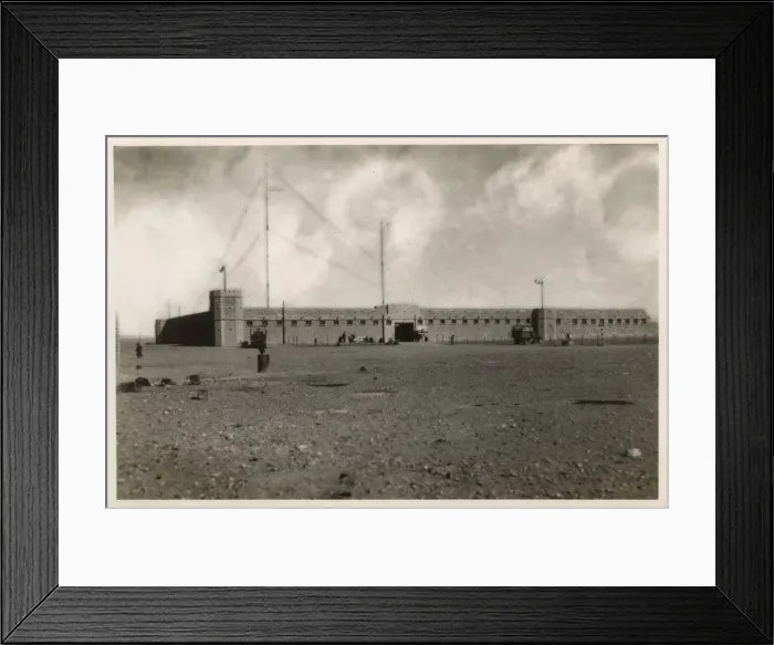 Framed Print : Fort Rutbah Wells, British Petroleum, Western Iraq Framed Print : Fort Rutbah Wells, British Petroleum, Western Iraq