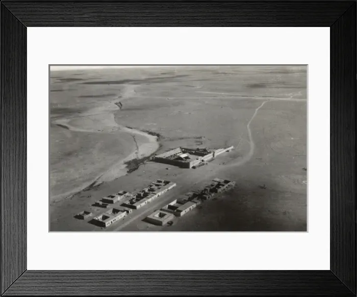 Framed Print : Fort Rutbah Wells, British Petroleum, Western Iraq Framed Print : Fort Rutbah Wells, British Petroleum, Western Iraq