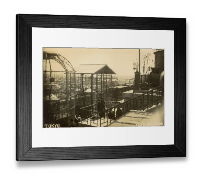 Framed Print : Roof of Matsuzakaya department store, Tokyo, Japan Framed Print : Roof of Matsuzakaya department store, Tokyo, Japan