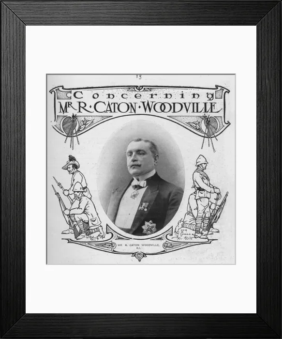 Framed Print : Richard Caton Woodville Framed Print : Richard Caton Woodville