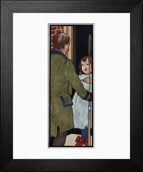 Framed Print : The Carriers Christmas Box by Charles Robinson Framed Print : The Carriers Christmas Box by Charles Robinson
