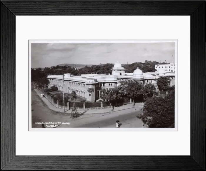 Framed Print : Wadia Maternity Home, Bombay, India Framed Print : Wadia Maternity Home, Bombay, India