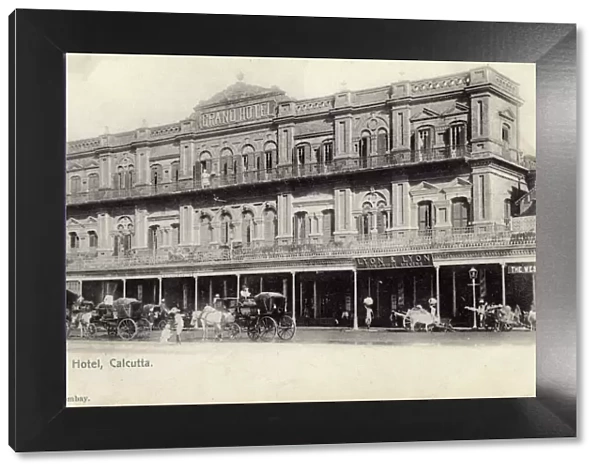 Grand Hotel, Chowringhee Road, Calcutta, India