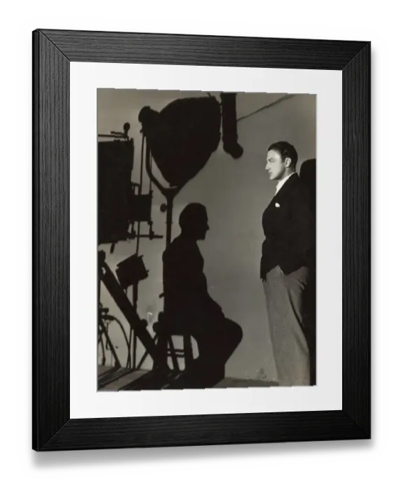 Framed Print : Clive Brook - The Man From Yesterday - Promo film still Framed Print : Clive Brook - The Man From Yesterday - Promo film still