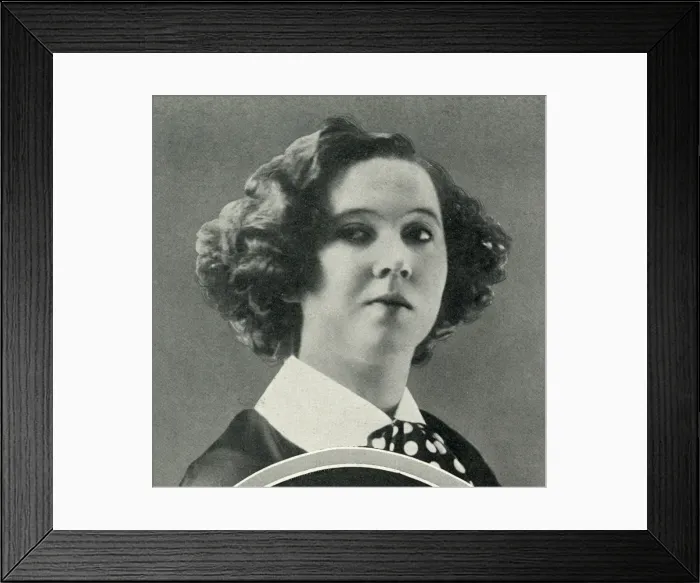 Framed Print : Miss Claire Waldoff Framed Print : Miss Claire Waldoff