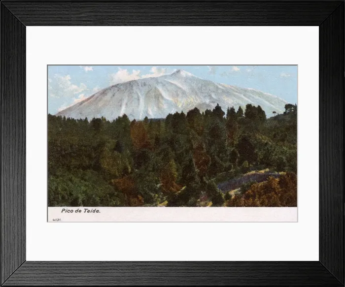 Framed Print : Mount Teide - a volcano on Tenerife in the Canary Islands, S Framed Print : Mount Teide - a volcano on Tenerife in the Canary Islands, S