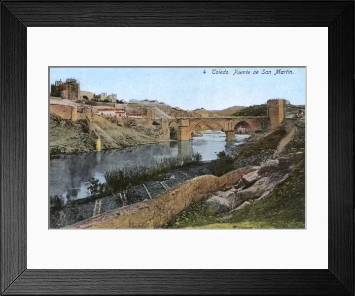 Framed Print : St. Martins Bridge - Toledo, Spain Framed Print : St. Martins Bridge - Toledo, Spain