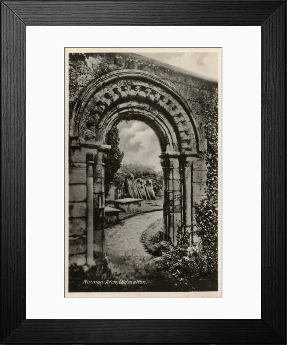 Framed Print : Norman Arch - St Marys Priory Church, Old Malton Framed Print : Norman Arch - St Marys Priory Church, Old Malton