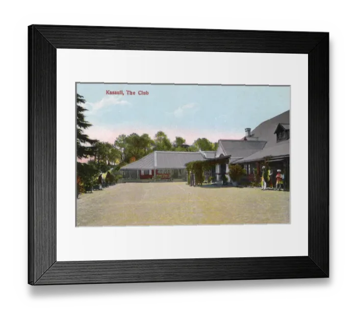 Framed Print : The Club, Kasauli, Himachal Pradesh, India Framed Print : The Club, Kasauli, Himachal Pradesh, India