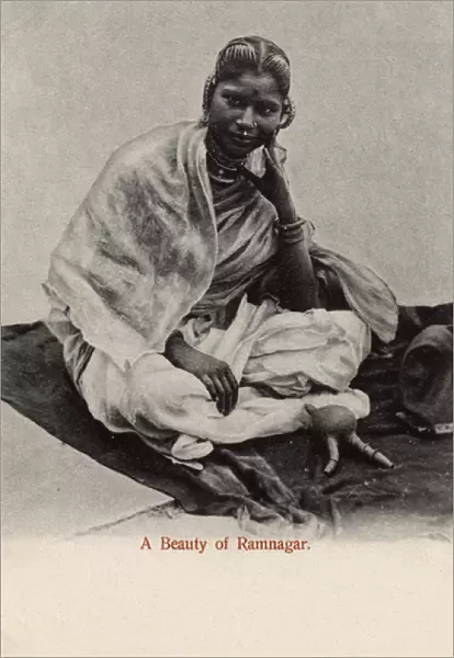 Young woman of Ramnagar, Uttarakhand, India