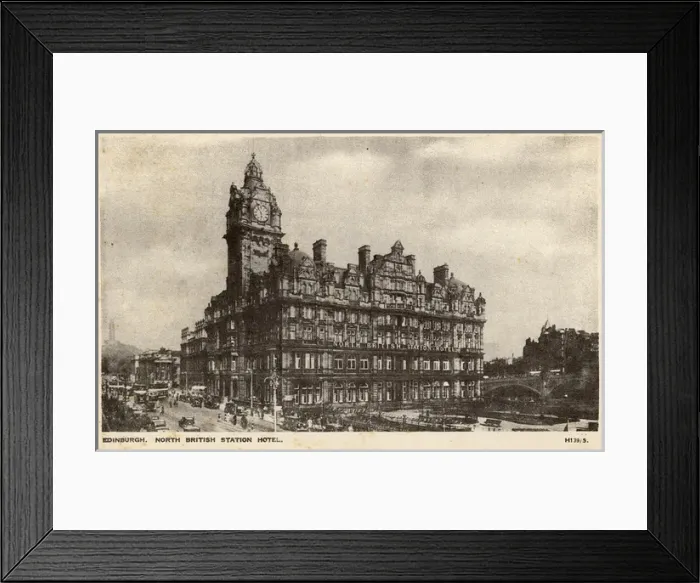 Framed Print : North British Station Hotel, Edinburgh Framed Print : North British Station Hotel, Edinburgh