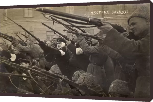 Petrograd, Russia - February Revolution, 8th-15th March 1917