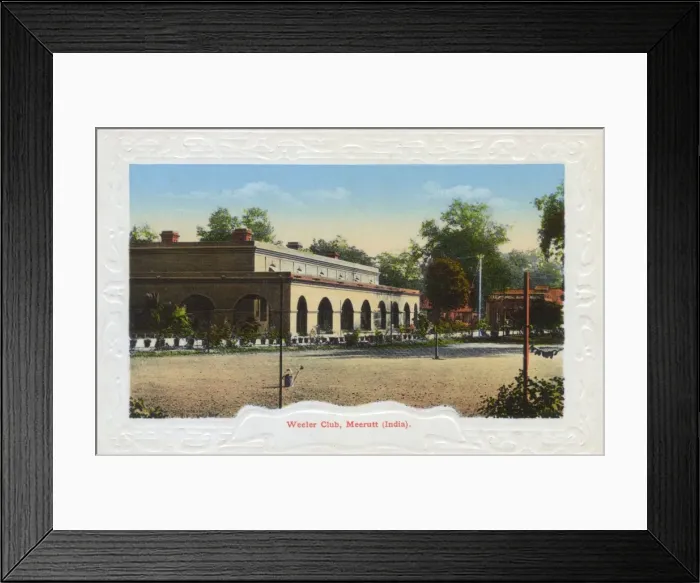 Framed Print : Weeler Club, Meerut, Uttar Pradesh, India Framed Print : Weeler Club, Meerut, Uttar Pradesh, India