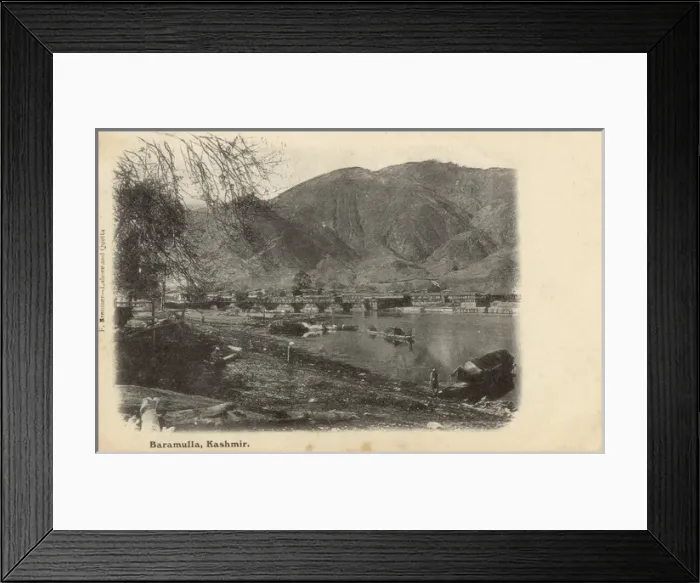 Framed Print : Baramulla, Kashmir, India Framed Print : Baramulla, Kashmir, India