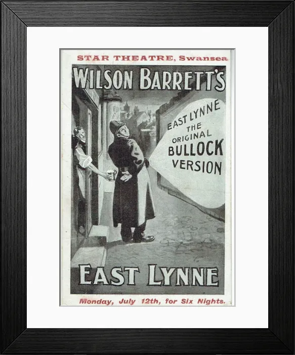 Framed Print : East Lynne from Mrs Henry Woods novel written in 1861 Framed Print : East Lynne from Mrs Henry Woods novel written in 1861