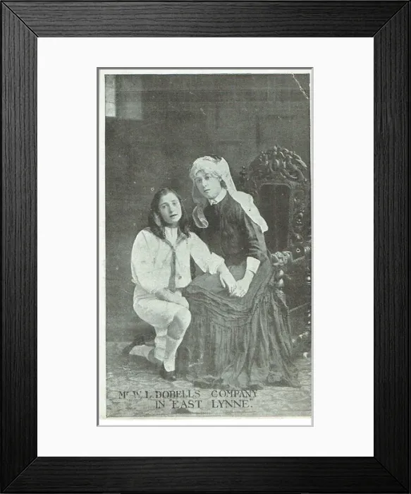Framed Print : East Lynne from Mrs Henry Woods novel written in 1861 Framed Print : East Lynne from Mrs Henry Woods novel written in 1861
