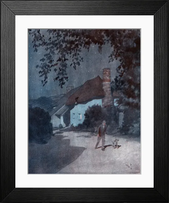 Framed Print : The Very Witching Time of Night, drawn by Thorpe