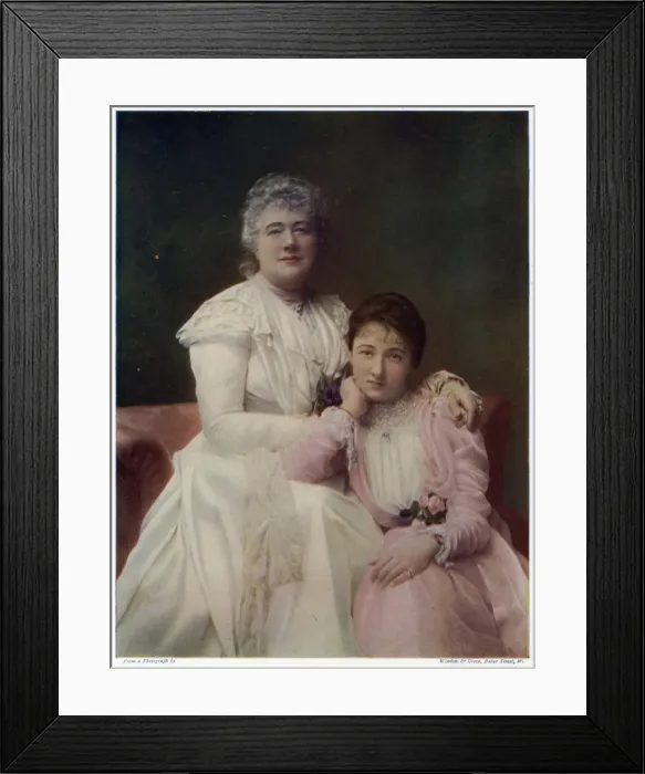 Framed Print : Lewis (Kate Terry) and Mabel Terry-Lewis Framed Print : Lewis (Kate Terry) and Mabel Terry-Lewis