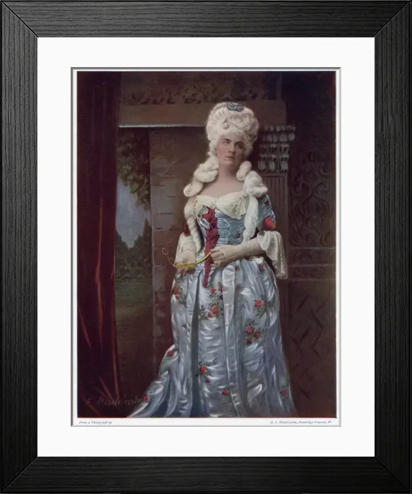 Framed Print : Ada Rehan (1857 - 1916), Irish born American actress Framed Print : Ada Rehan (1857 - 1916), Irish born American actress