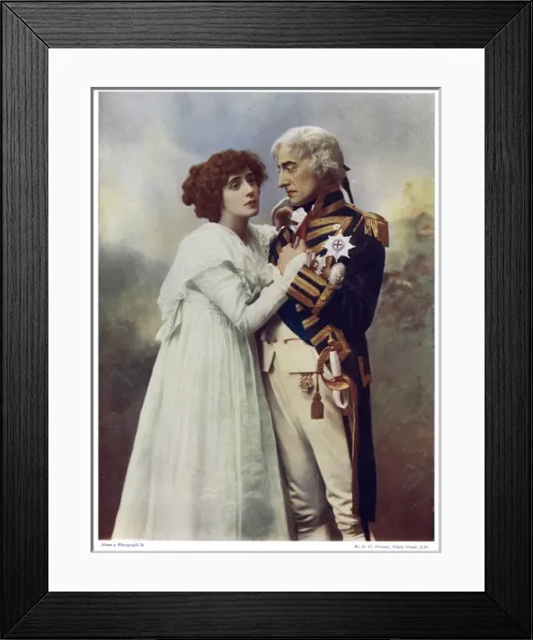 Framed Print : Forbes Robertson and Patrick Campbell Framed Print : Forbes Robertson and Patrick Campbell