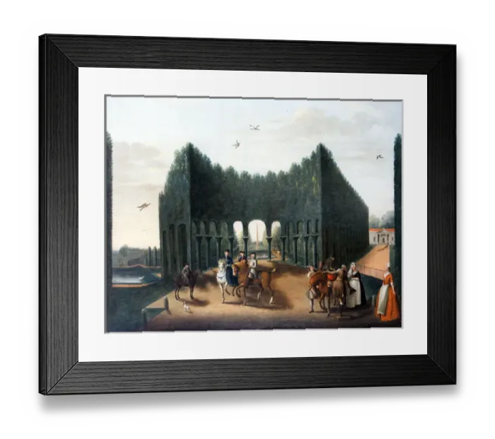 Framed Print : Balthasar Nebot - Gardens of Hartwell House, Aylesbury - 7 / 8 Framed Print : Balthasar Nebot - Gardens of Hartwell House, Aylesbury - 7 / 8