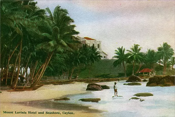 Mount Lavinia Hotel, Mount Lavinia, Ceylon (Sri Lanka)
