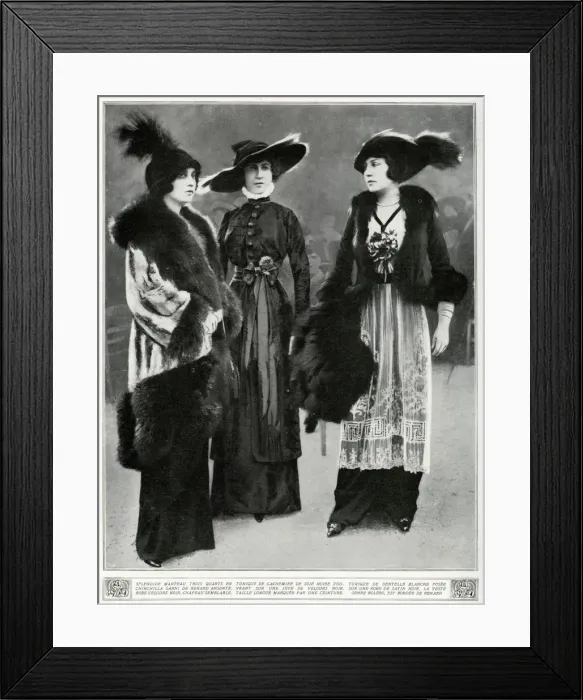 Framed Print : Great way to the races 1912 Framed Print : Great way to the races 1912