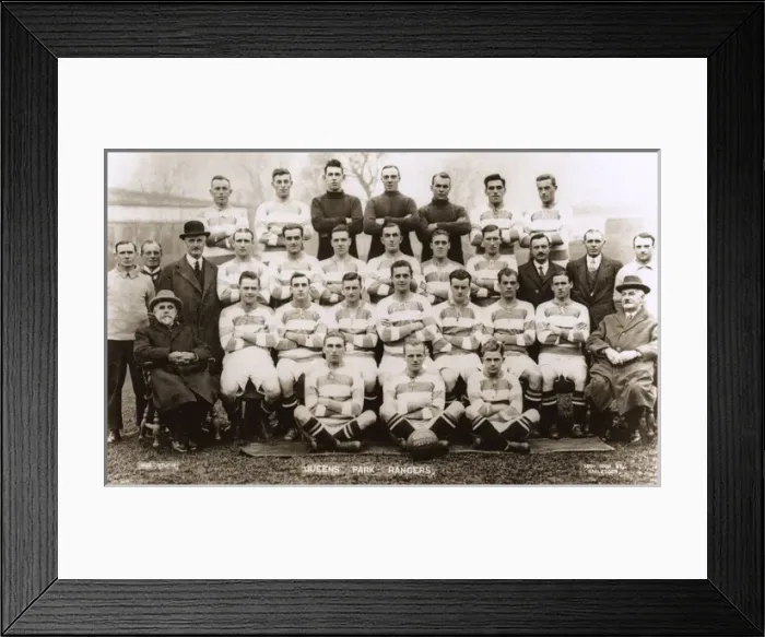 Framed Print : Queens Park Rangers FC football team Framed Print : Queens Park Rangers FC football team