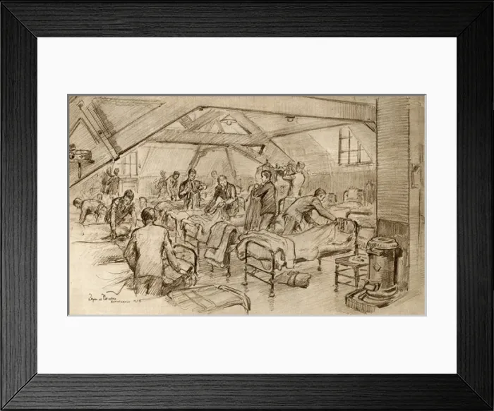 Framed Print : Bromsgrove School, Worcestershire, dormitory Framed Print : Bromsgrove School, Worcestershire, dormitory