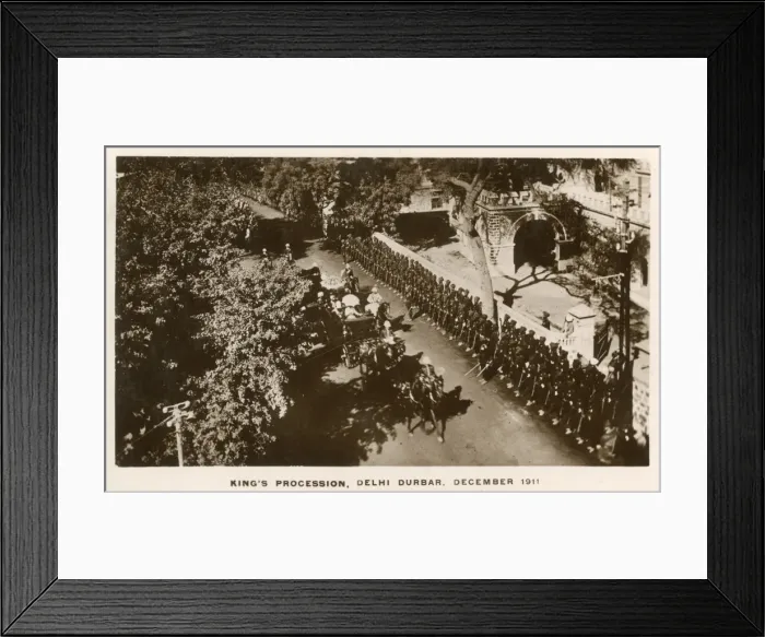 Framed Print : George V and Mary, Coronation Durbar, Delhi, India Framed Print : George V and Mary, Coronation Durbar, Delhi, India