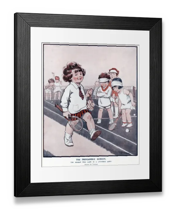 Framed Print : The Impossible Person by Inez Topham 1926 Framed Print : The Impossible Person by Inez Topham 1926