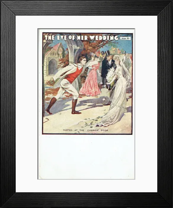 Framed Print : The Eve Of Her Wedding by C. Watson Mill Framed Print : The Eve Of Her Wedding by C. Watson Mill