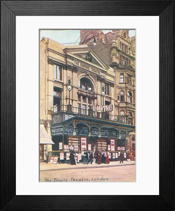 Framed Print : The Empire Theatre, Leicester Square Framed Print : The Empire Theatre, Leicester Square