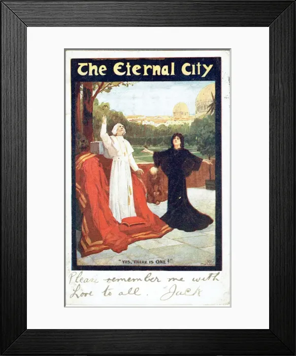 Framed Print : The Eternal City by Hall Caine Framed Print : The Eternal City by Hall Caine