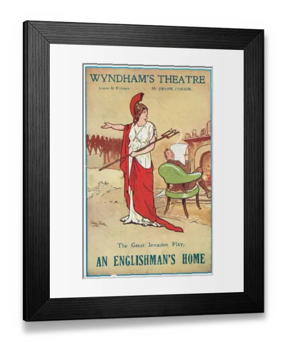 Framed Print : An Englishmans Home by Guy du Maurier Framed Print : An Englishmans Home by Guy du Maurier