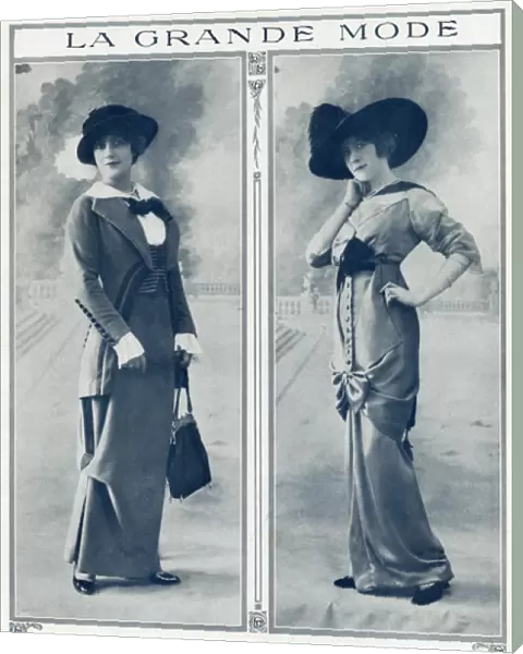High fashion city ​​dresses 1912
