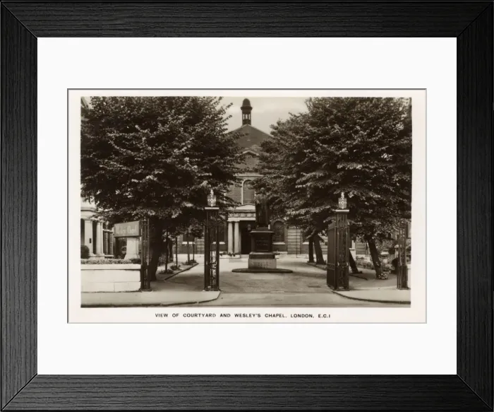Framed Print : Wesleys Chapel, City Road, London Framed Print : Wesleys Chapel, City Road, London