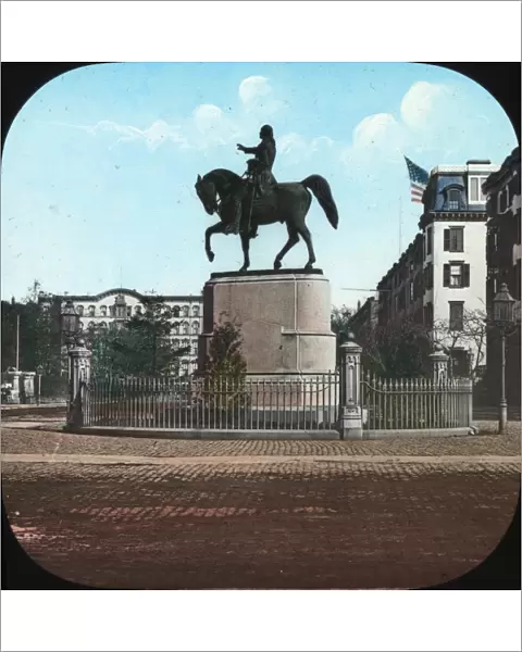 Union Square Park, New York - Statue of George Washington