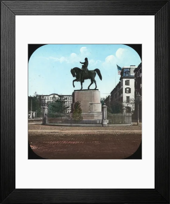Framed Print : Union Square Park, New York - Statue of George Washington Framed Print : Union Square Park, New York - Statue of George Washington