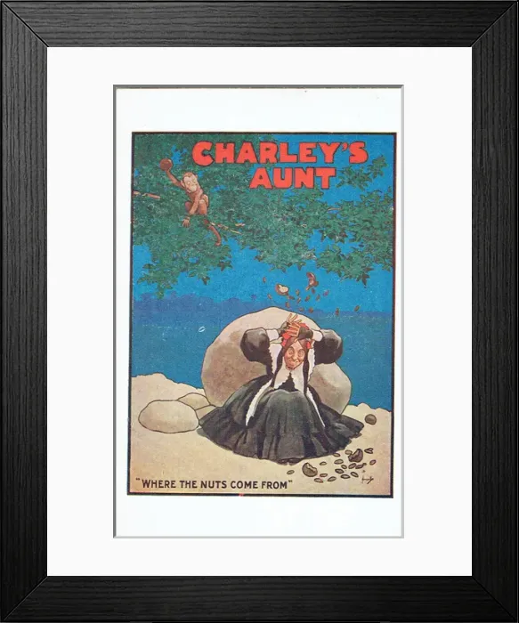 Framed Print : Charleys Aunt by Brandon Thomas Framed Print : Charleys Aunt by Brandon Thomas