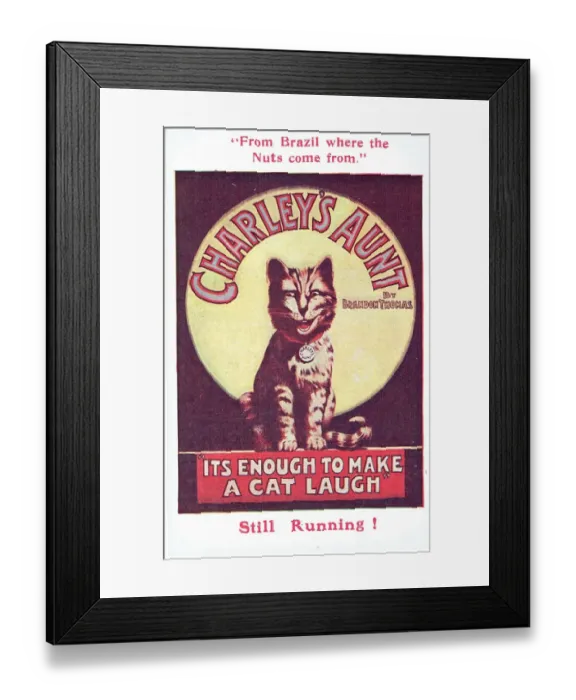 Framed Print : Charleys Aunt by Brandon Thomas Framed Print : Charleys Aunt by Brandon Thomas