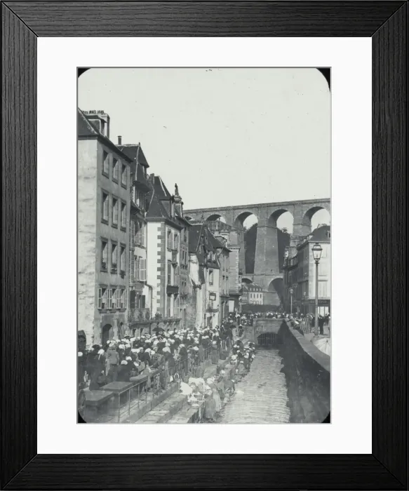 Framed Print : Morlaix Fish Market Framed Print : Morlaix Fish Market