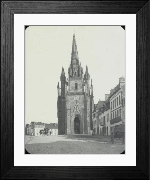 Framed Print : Hennebont Church Framed Print : Hennebont Church